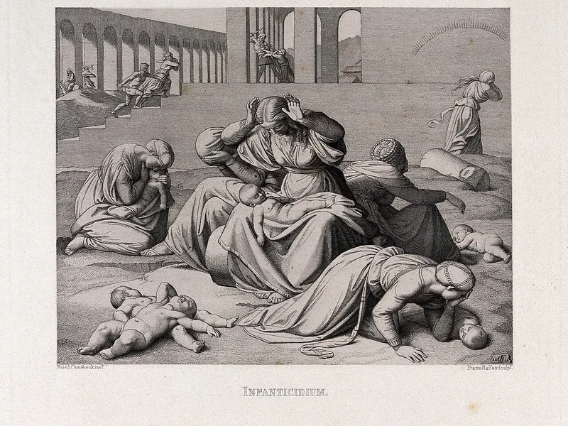 1818-Franz Paul Massau - Il massacro degli innocenti